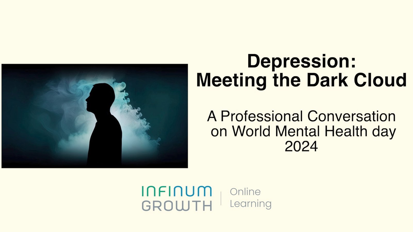 Depression – Meeting the Dark Cloud – A conversation on Mental Health day